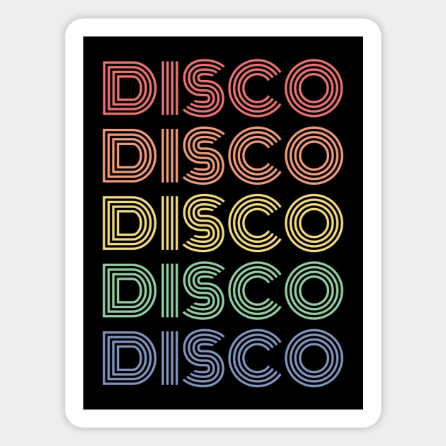 Retro Disco Magnet by Analog Designs